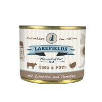 Lakefields für Katzen Dosenfleisch-Menü Rind...