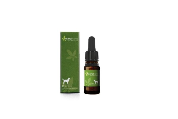 AnimalHemp CBD-Öl 5 % ReboPharm 5 ml Pflegeöl für Hunde