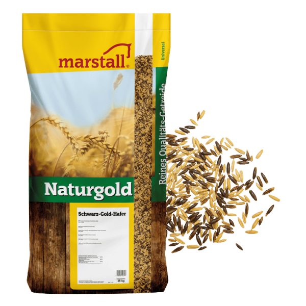 Marstall Naturgold Schwarz-Gold-Hafer (ganz)
