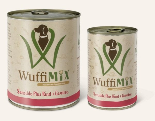 WuffiMix Sensible Plus Rind + Gemüse